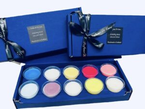 10 Pot Candle Melt Box Blue (10 boxes)